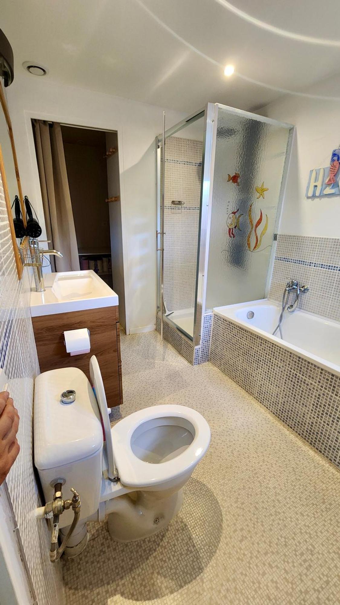 La Petite Maison En Bois Bleue Quiberville Zewnętrze zdjęcie
