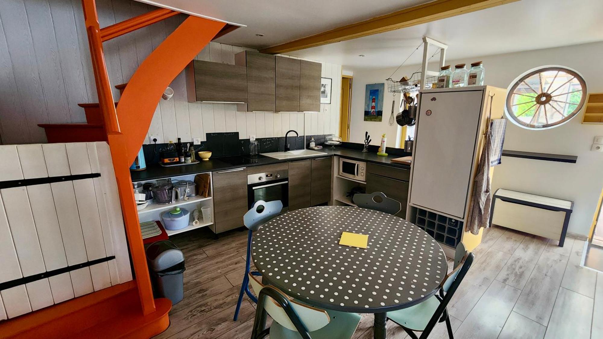 La Petite Maison En Bois Bleue Quiberville Zewnętrze zdjęcie